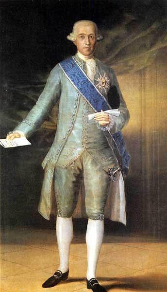 Francisco de Goya Portrait of Jose Monino, 1st Count of Floridablanca oil painting image